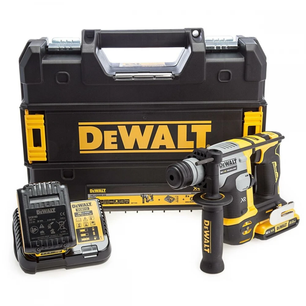 Акумулаторен безчетков перфоратор, SDS-plus, 18 V, 1.4 J, DeWalt DCH172D2
