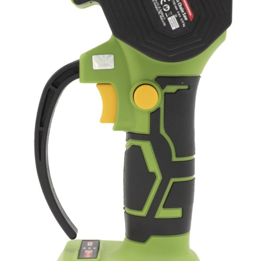 Акумулаторен безчетков верижен трион 6″ с 2 бр шини, 2 бр вериги, 1 бр батерия 3Ah и 1 бр зарядно - PKA22Li