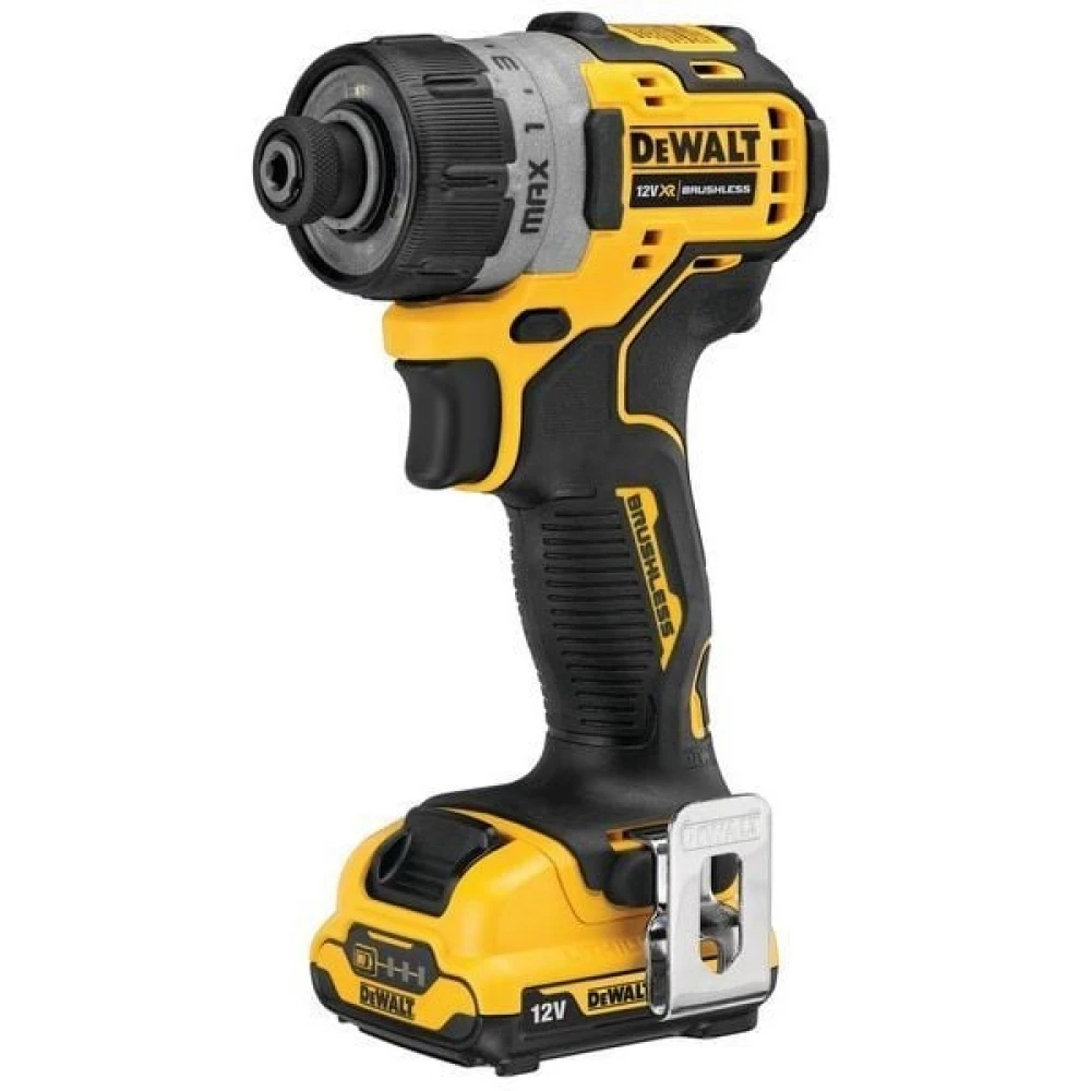 Акумулаторен безчетков винтоверт, 12V, DeWalt DCF601D2