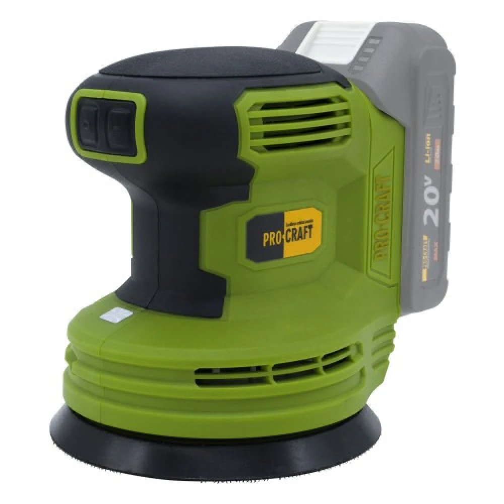 Акумулаторен ексцентършлайф 20V (Solo – без батерия и зарядно) - PX20