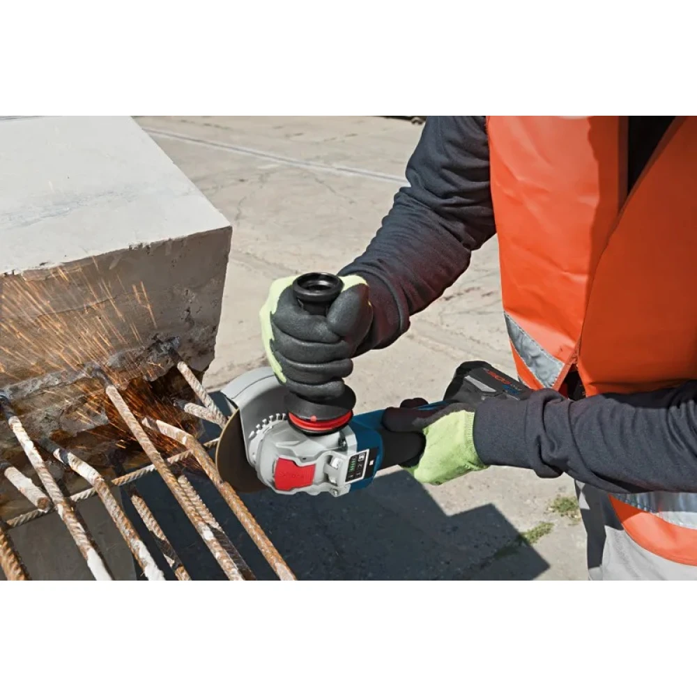 Акумулаторен ъглошлайф 125 мм 06017B0400, Bosch GWX 18V-10 SC SOLO