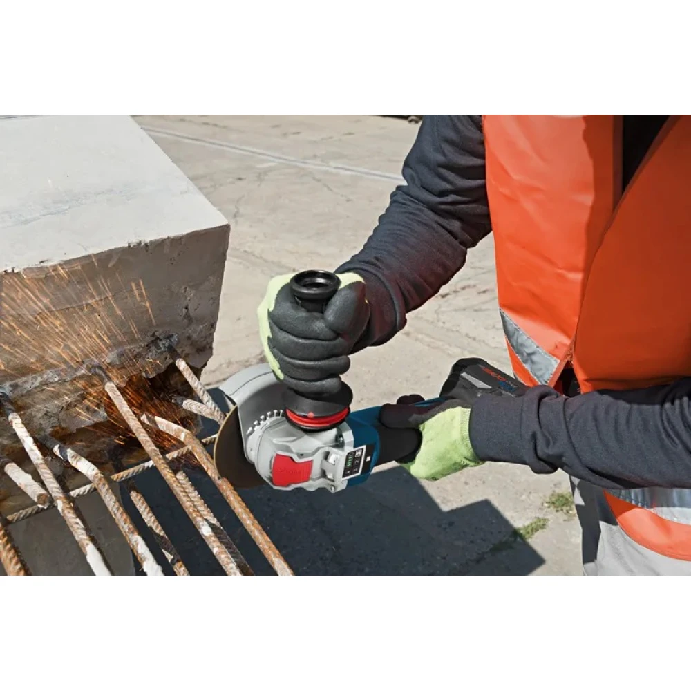 Акумулаторен ъглошлайф 125 мм 06017B0800, Bosch GWX 18V-10 PSC SOLO