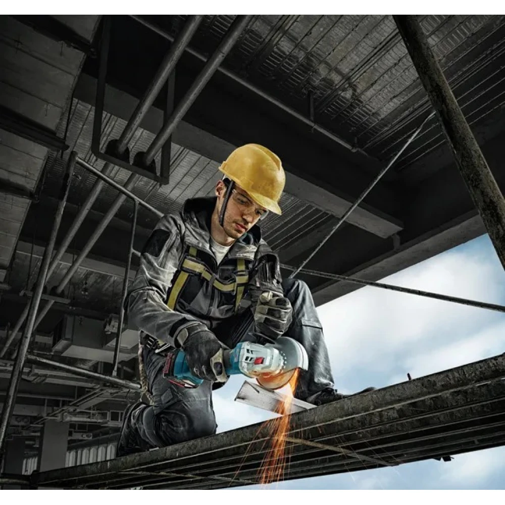 Акумулаторен ъглошлайф 125 мм, 06019H9021, Bosch GWS 180-LI Professional