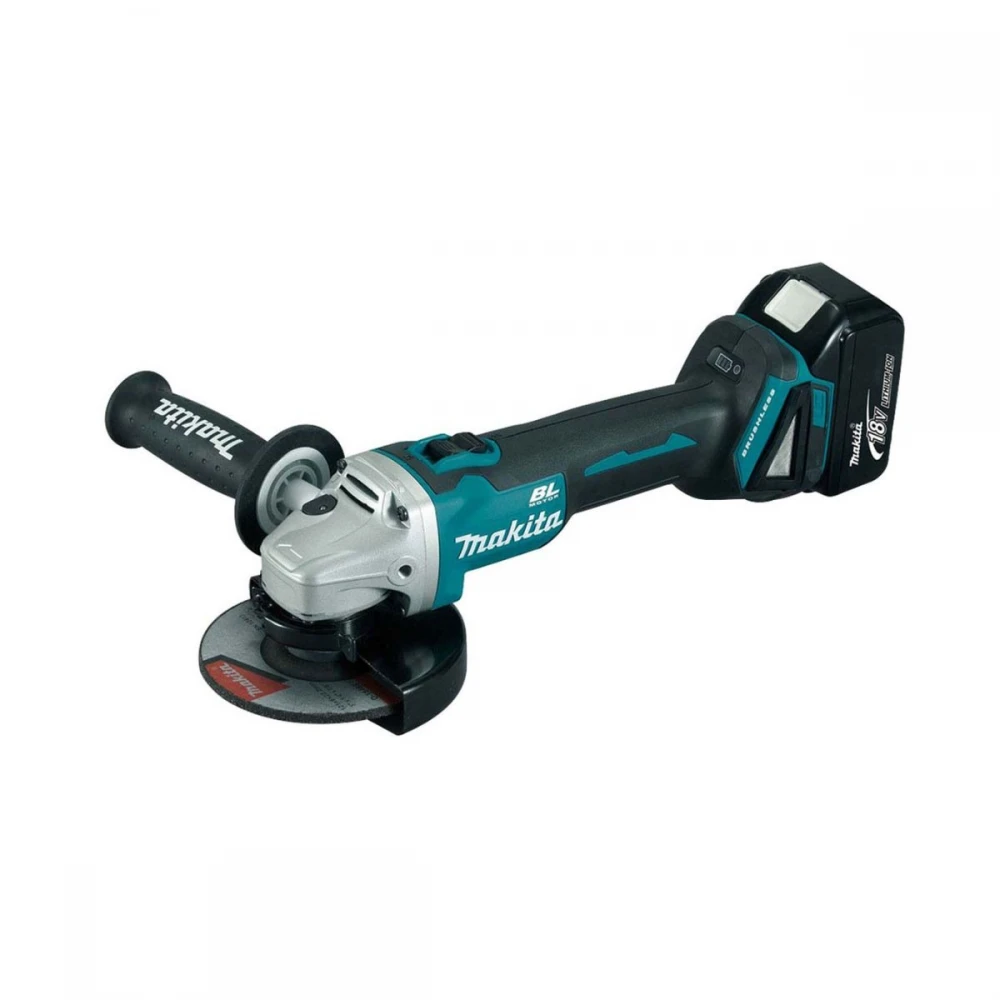 Акумулаторен ъглошлайф 125 мм 18V, Makita DGA504RTE