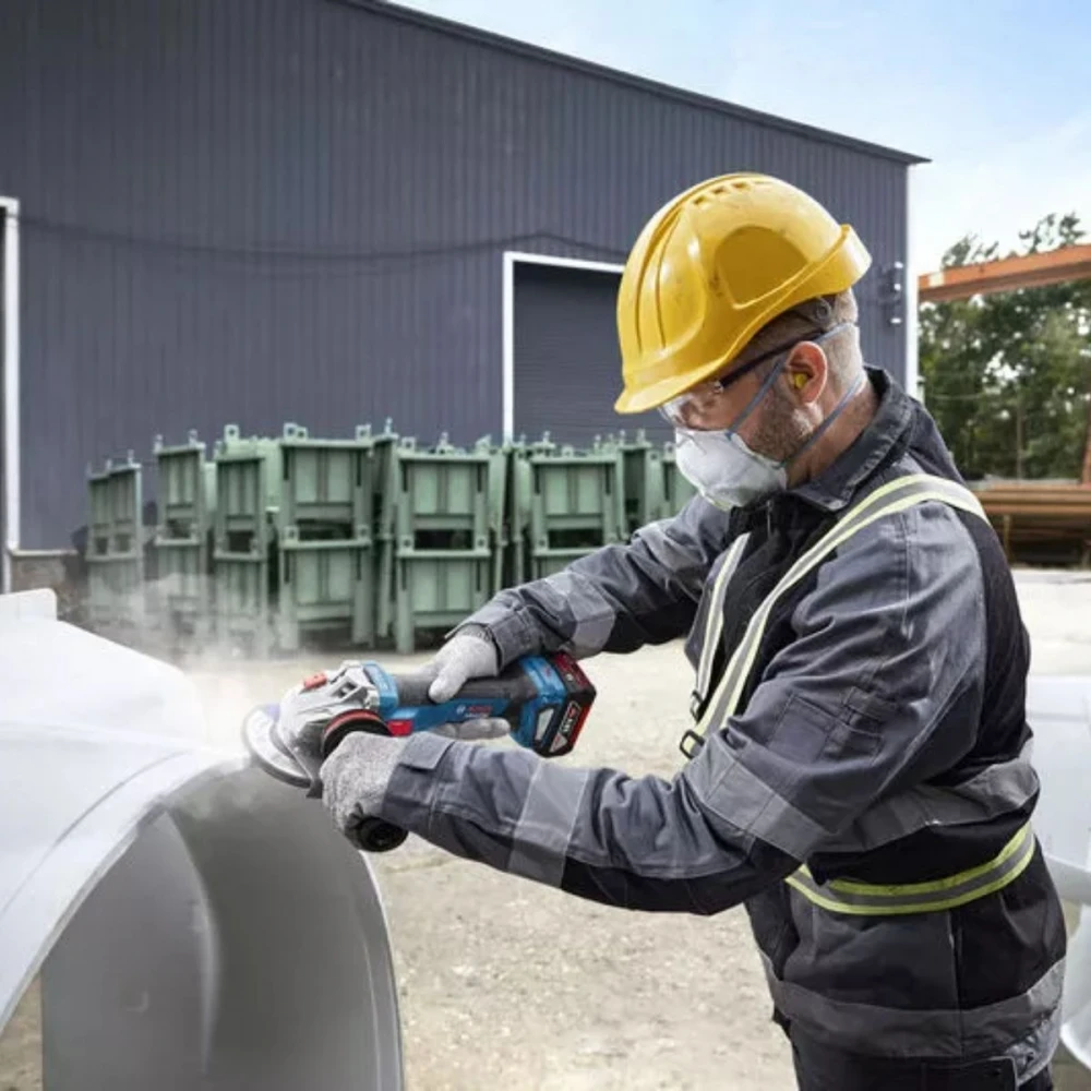 Акумулаторен ъглошлайф 18 V, 125 мм, 06019N4000, Bosch GWS 18V-11 S