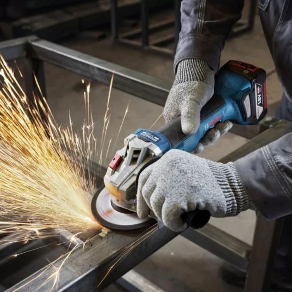 Акумулаторен ъглошлайф 18 V, 125 мм, 06019N9020, Bosch GWS 18V-8