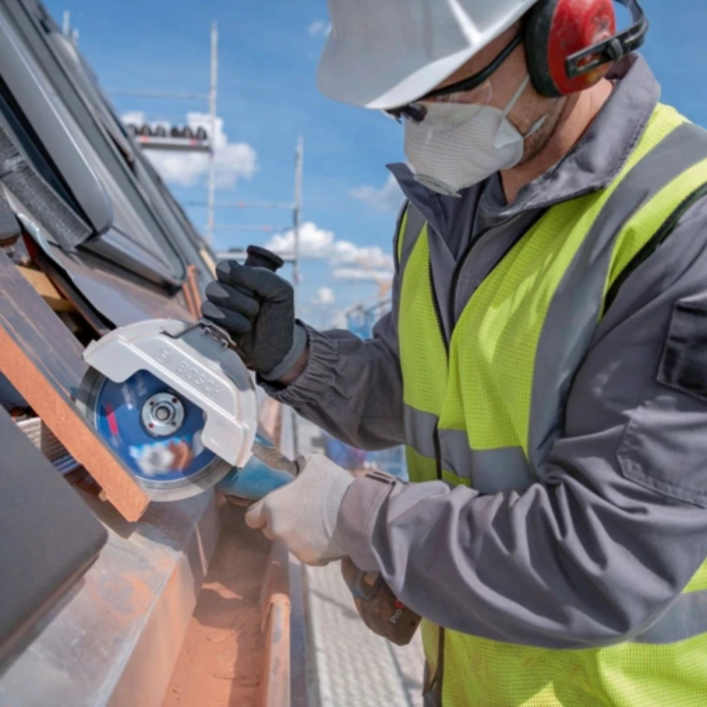 Акумулаторен ъглошлайф 18 V, 180 мм 06019H6L01, Bosch GWS 18V-180 P PROFESSIONAL