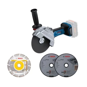 Акумулаторен ъглошлайф 18 V, 180 мм 06019H6L01, Bosch GWS 18V-180 P PROFESSIONAL