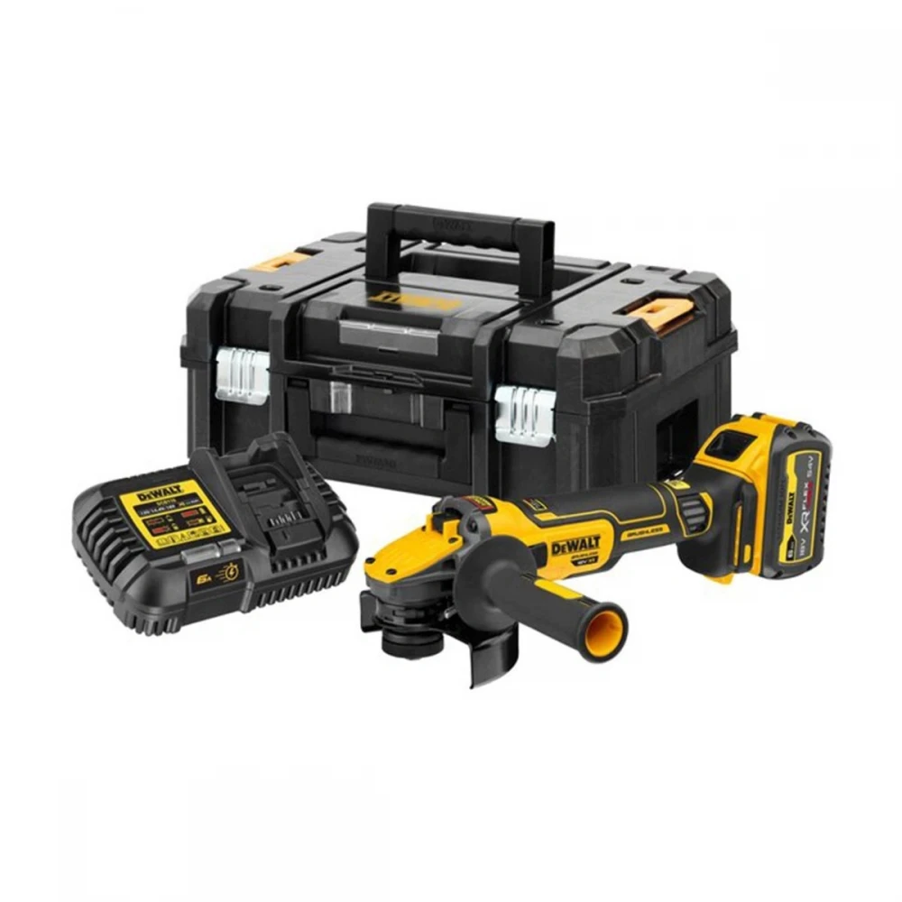 Акумулаторен ъглошлайф 18V, 125 мм, DeWalt DCG409Т1