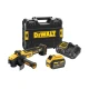 Акумулаторен ъглошлайф 18V, 125 мм, DeWalt DCG409VST1