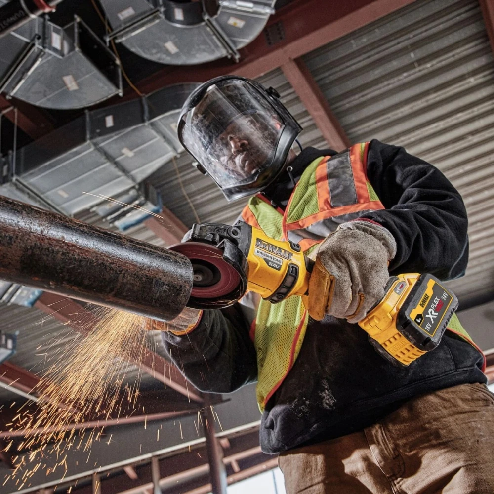 Акумулаторен ъглошлайф 54 V, 125 мм, DeWalt DCG418X2