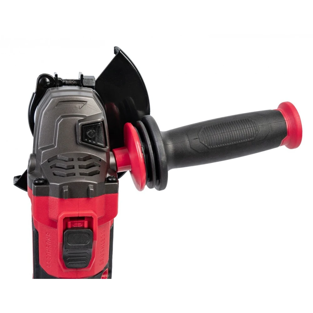 Акумулаторен ъглошлайф с безчетков двигател 5", без батерия - PXA86T