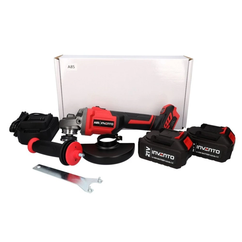 Акумулаторен ъглошлайф / флекс 5", комплект 2 x 4Ah и зарядно - PXA85