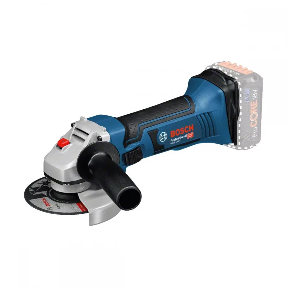 Акумулаторен ъглошлайф ф 125 мм, 060193A307, Bosch GWS 18-125 V-LI Professional