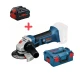 Акумулаторен ъглошлайф ф 125 мм, 060193A308 + Батерия procore 8.0Ah, Bosch GWS 18-125 V-LI Professional