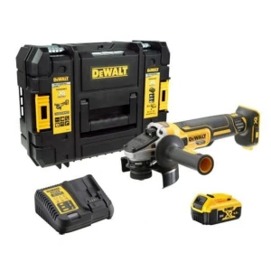 Акумулаторен ъглошлайф ф 125 мм, безчетков, Li-Ion 18V, DeWalt DCG405P1
