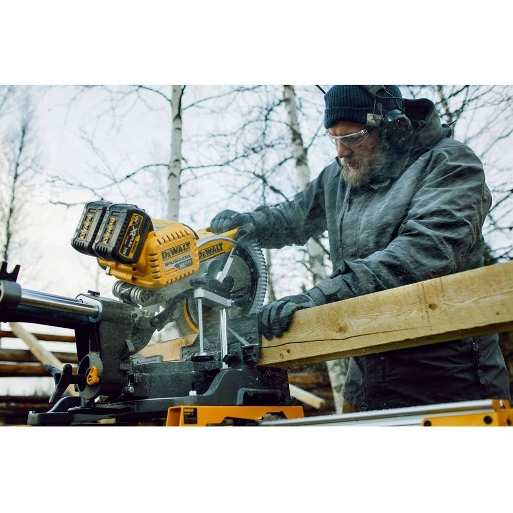 Акумулаторен настолен циркуляр/пендула, 54 V, 305 мм, DeWalt DHS780T2A