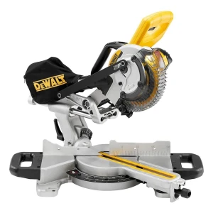 Акумулаторен настолен циркуляр с герунг, 18V, ф 184 мм, DeWalt DCS365N