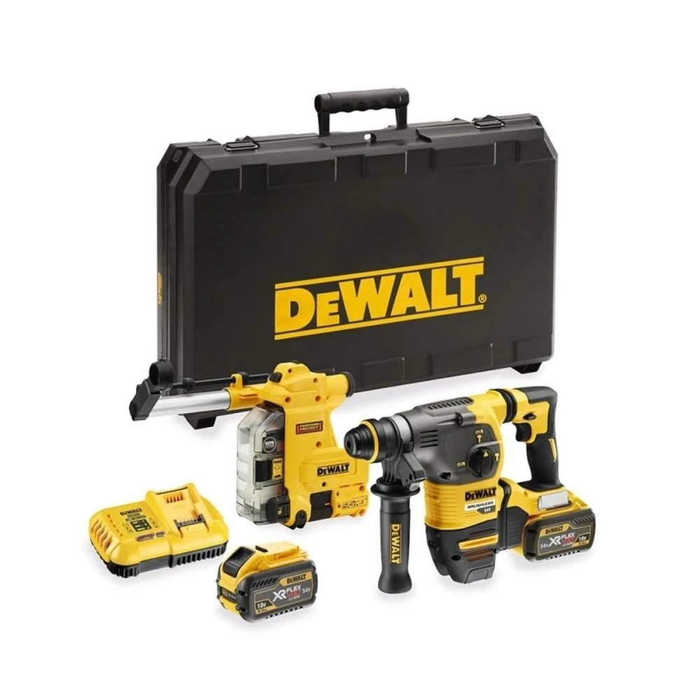Акумулаторен перфоратор 18/54V, SDS-plus, 3.5 J, DeWalt DCH335X2