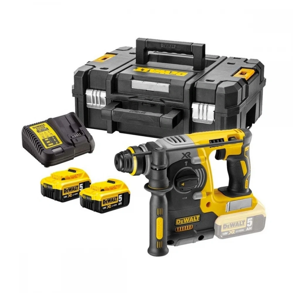 Акумулаторен перфоратор 18V, 2.1 J, SDS-Plus, DeWalt DCH273P2T