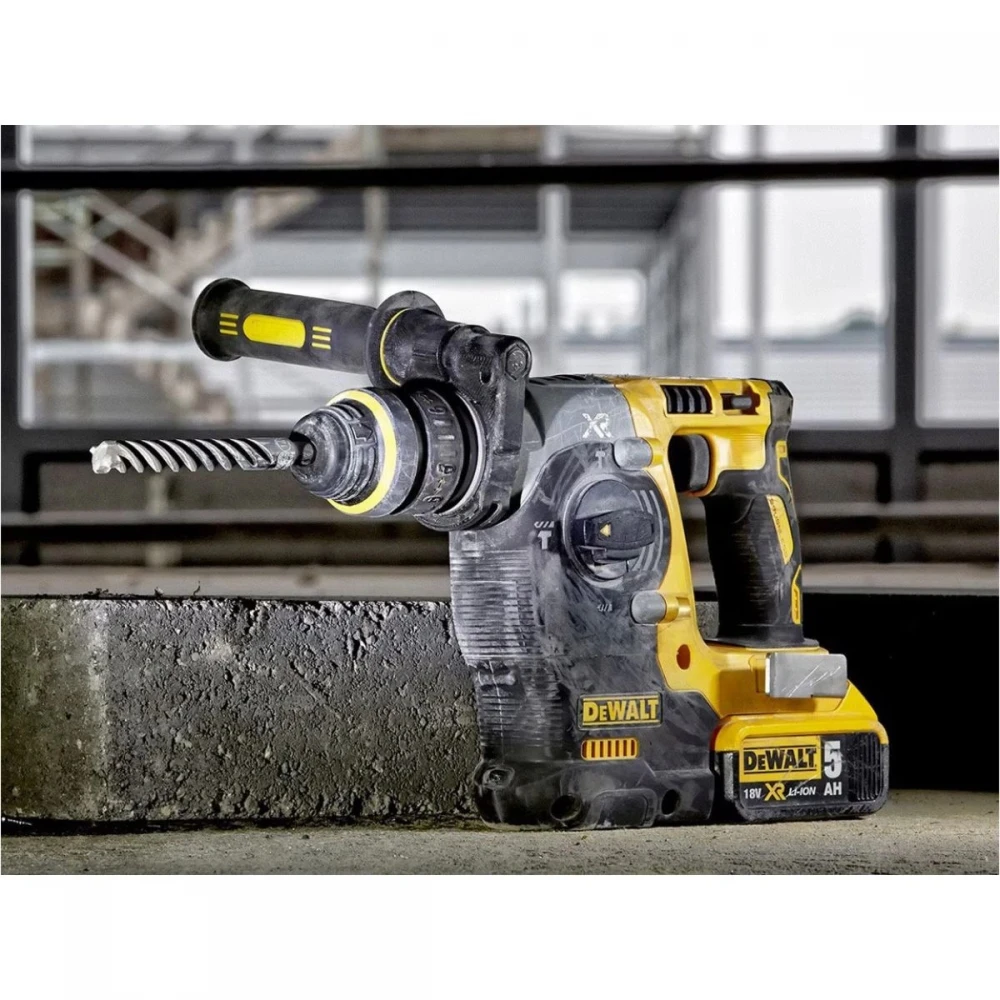 Акумулаторен перфоратор, безчетков 18V, XR Li-Ion SDS + 2 патронника, DeWalt DCH274NT