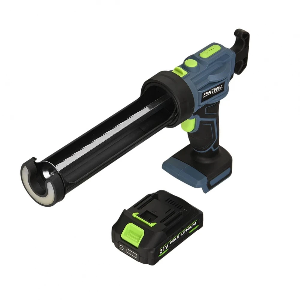 Акумулаторен пистолет за силикон 21 V/ 2.5 Ah, 95 мм/мин. - KD5482