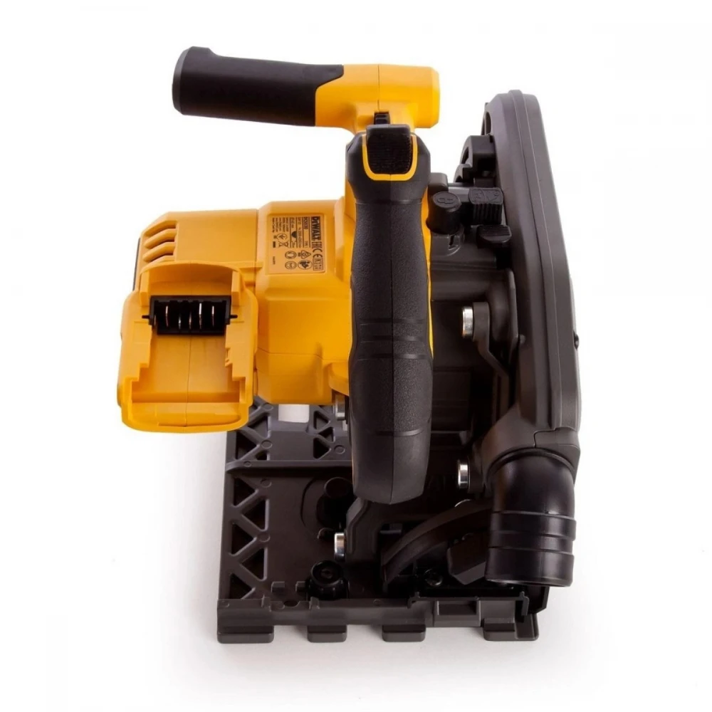 Акумулаторен потапящ се циркуляр XR Flexvolt 54V, 165 мм, DeWalt DCS520NT