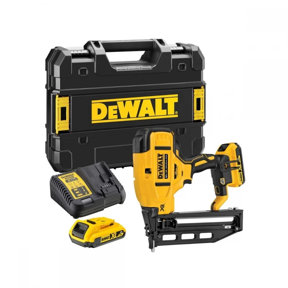 Акумулаторен такер 18 V, 32-64 мм, 110 пирона, 0°, DeWalt DCN662D2