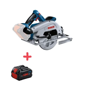 Акумулаторен циркуляр 190 мм, 06016B5000 + Батерия procore 8.0Ah, Bosch GKS 18V-68 C BITURBO