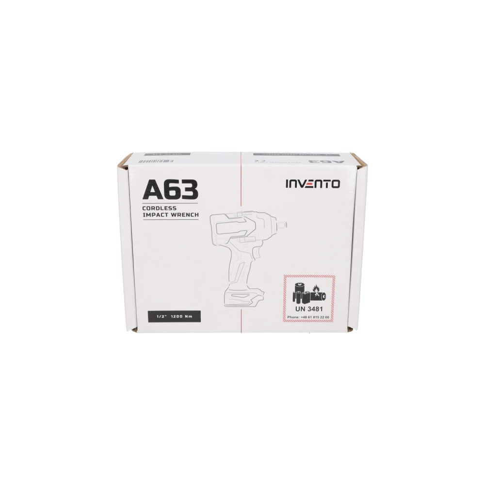 Акумулаторен ударен гайковерт 1200 Nm, 1/2", без батерия - PXA63T