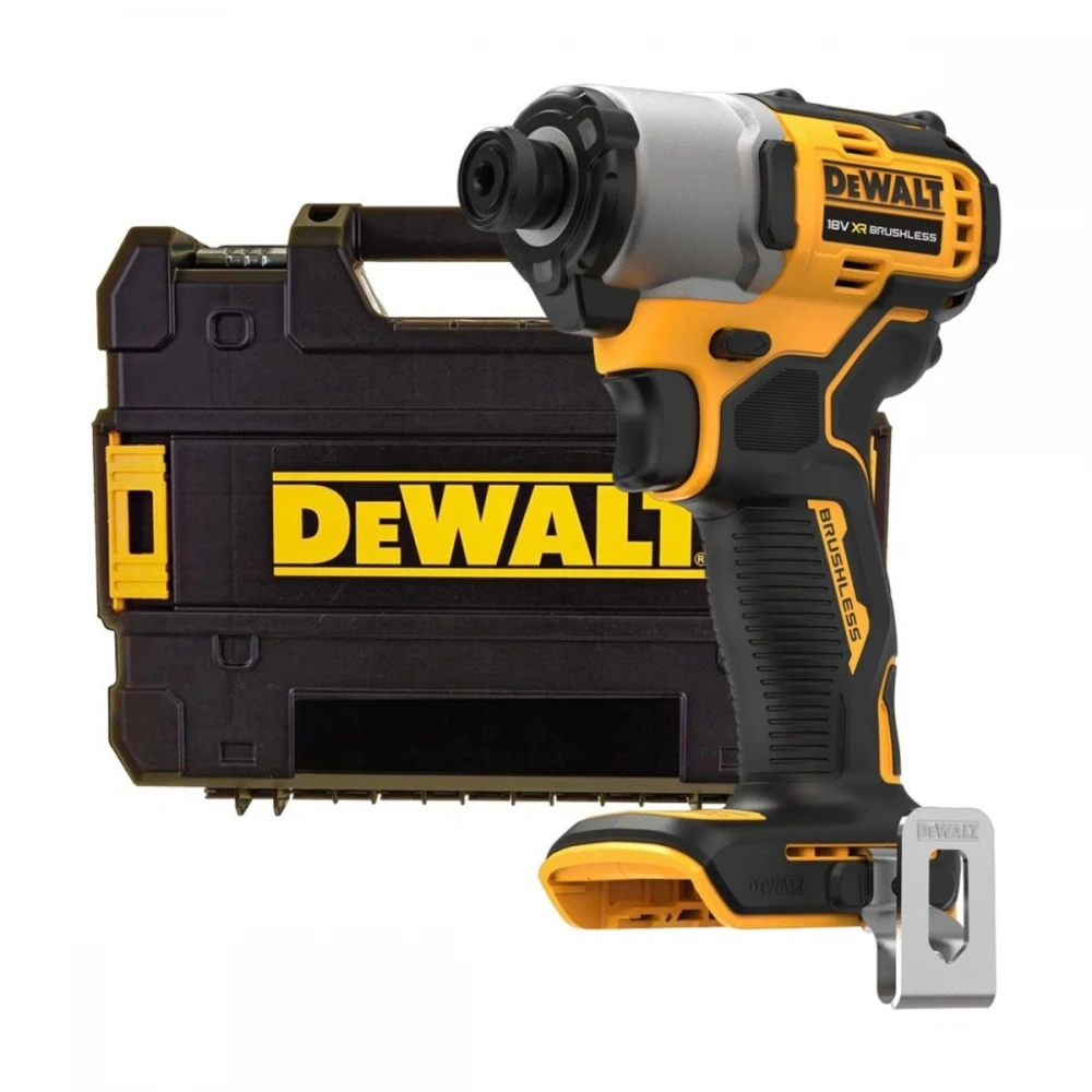 Акумулаторен ударен винтоверт 18 V, 192 Nm, 1/4″, DeWalt DCF840NT