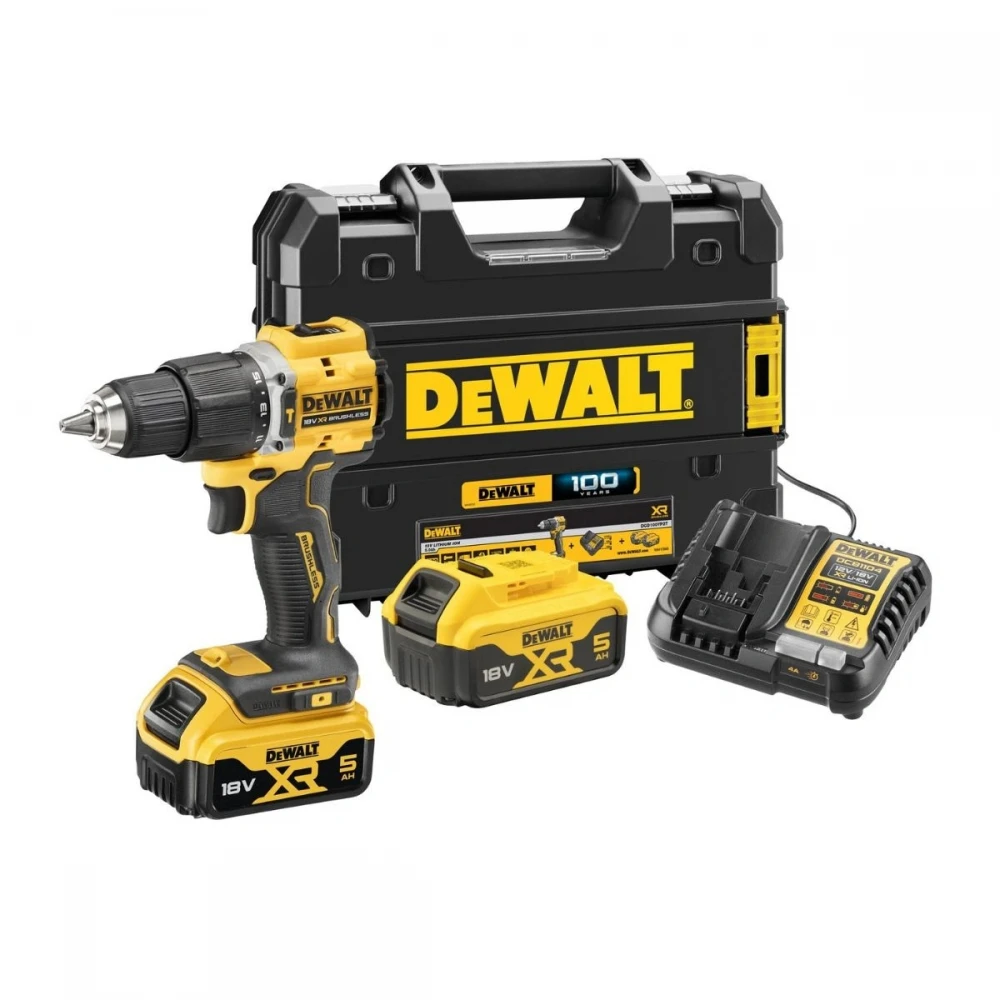 Акумулаторен ударен винтоверт 18V, 68Nm, DeWalt DCD100YP2T