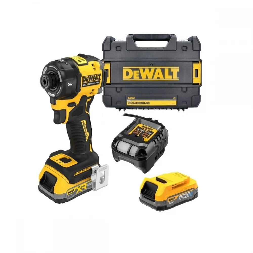 Акумулаторен ударен винтоверт 56 Nm, 18 V, DeWalt DCF870E2T