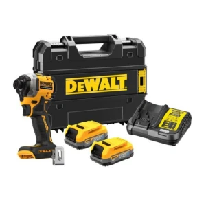Акумулаторен ударен винтоверт, безчетков 18V, 206Nm, DeWalt DCF850E2T