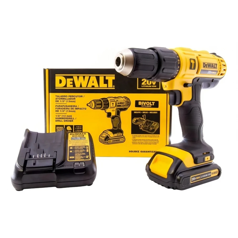 Акумулаторен ударен винтоверт Li-Ion , 18V , 42 Nm, DeWalt DCD776C1