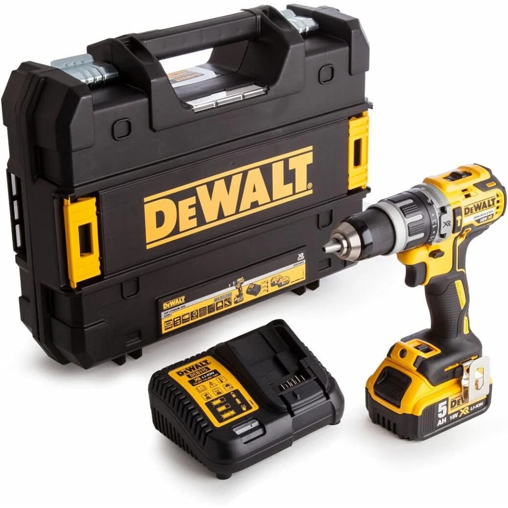 Акумулаторен ударно-пробивен винтоверт DeWalt DCD796P1