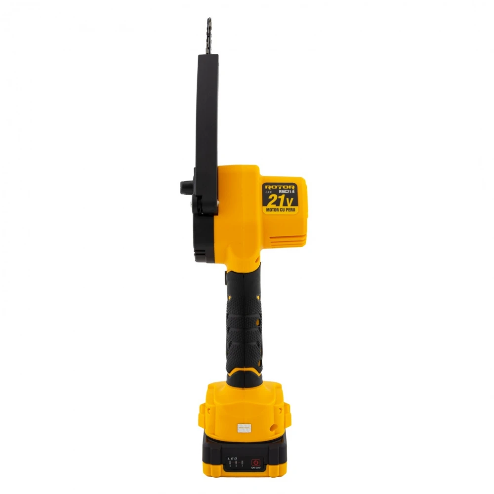 Акумулаторен верижен трион, 2 бр 21V/2Ah батерии, шина 6 инча/15 см, куфар - RMC21-6