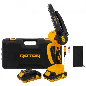 Акумулаторен верижен трион, 2 бр 21V/2Ah батерии, шина 6 инча/15 см, куфар - RMC21-6