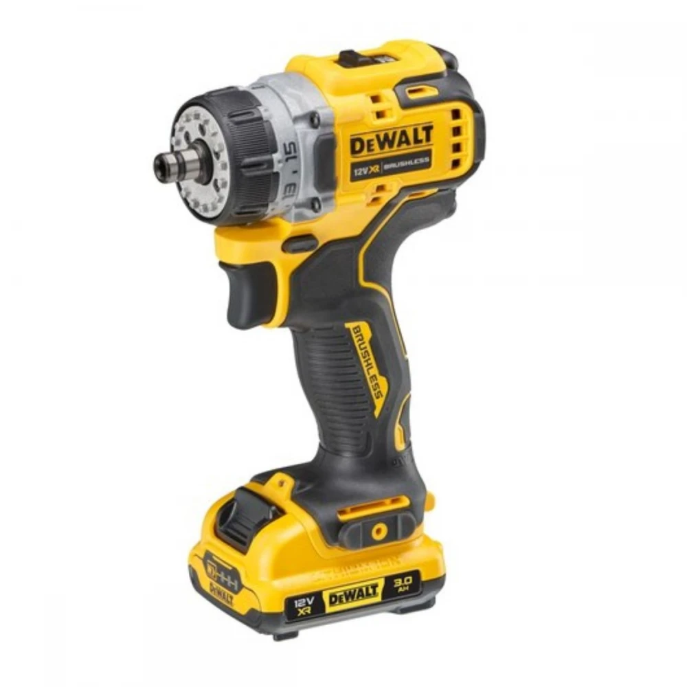 Акумулаторен винтоверт 12V, 57.5Nm / сменяеми глави, DeWalt DCD703L2T