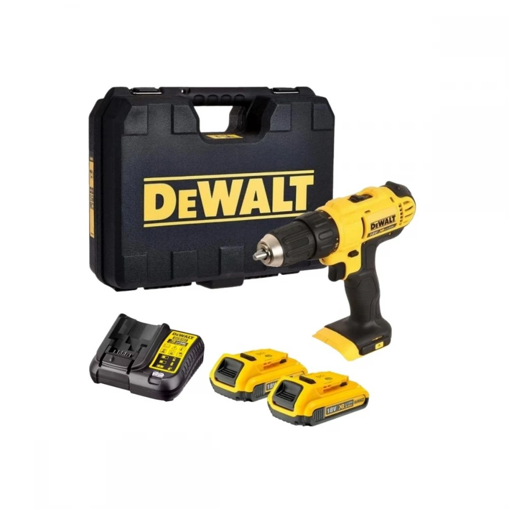 Акумулаторен винтоверт 18 V, 2 Ah, 42 Nm, DeWalt DCD771D2