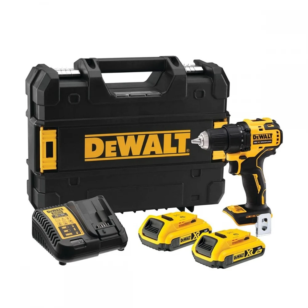 Акумулаторен винтоверт 18V, 65Nm, DeWalt DCD708D2T