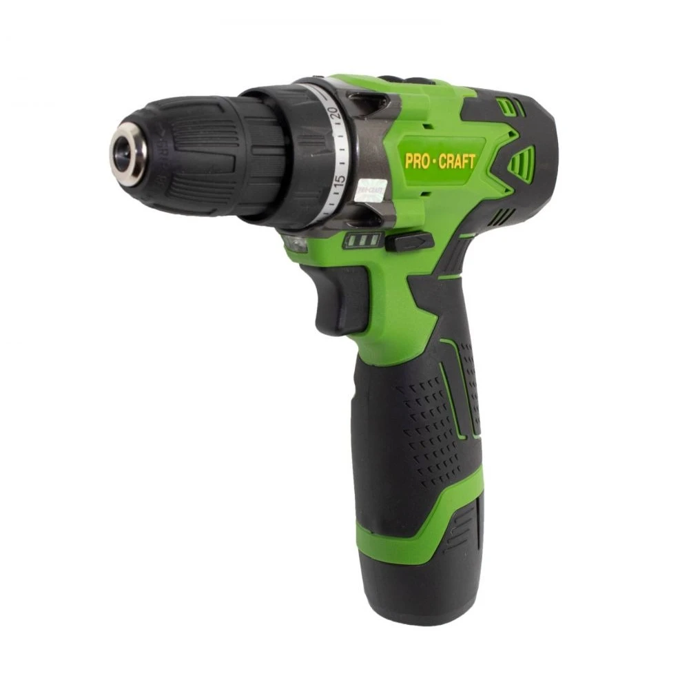 Акумулаторен винтоверт, 2 батерии 12V, 1.5Ah, 1200 об/мин, 2 работни скорости - PA12Li