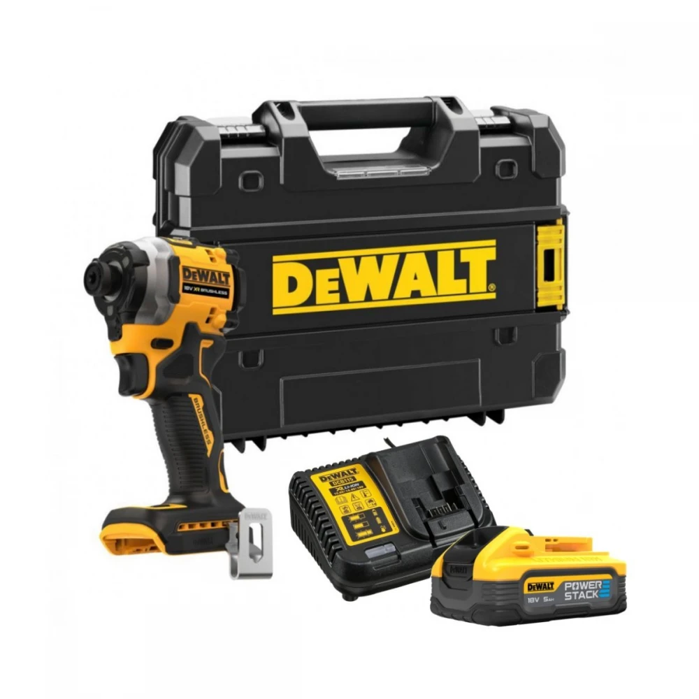 Акумулаторен винтоверт, безчетков 18V, 206Nm, DeWalt DCF850H1T