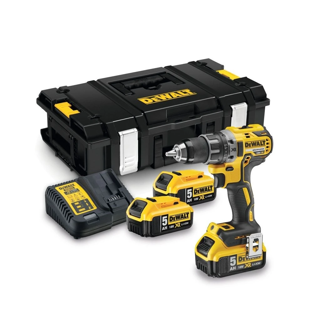 Акумулаторен винтоверт, безчетков 18V, 70Nm, DeWalt DCD791P3K