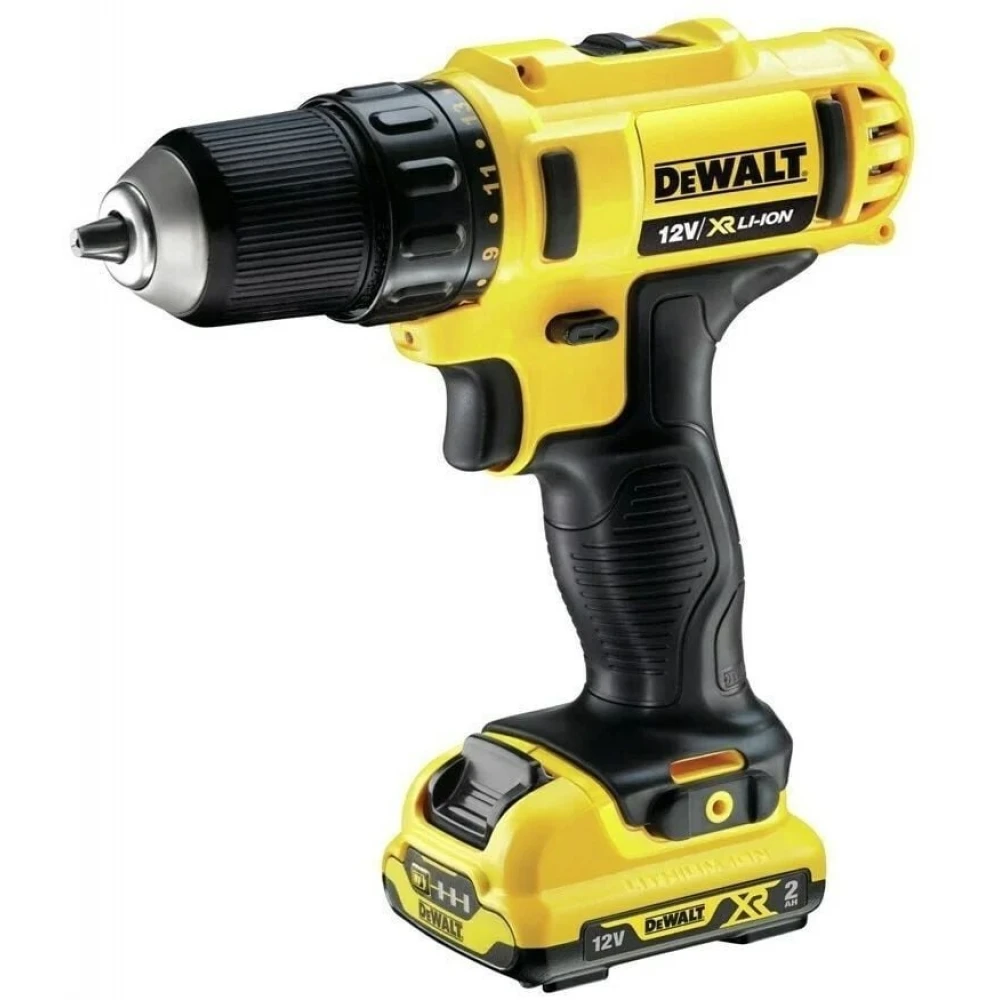 Акумулаторен винтоверт-бормашина, 12V, 2-скорости, DeWalt DCD710D2