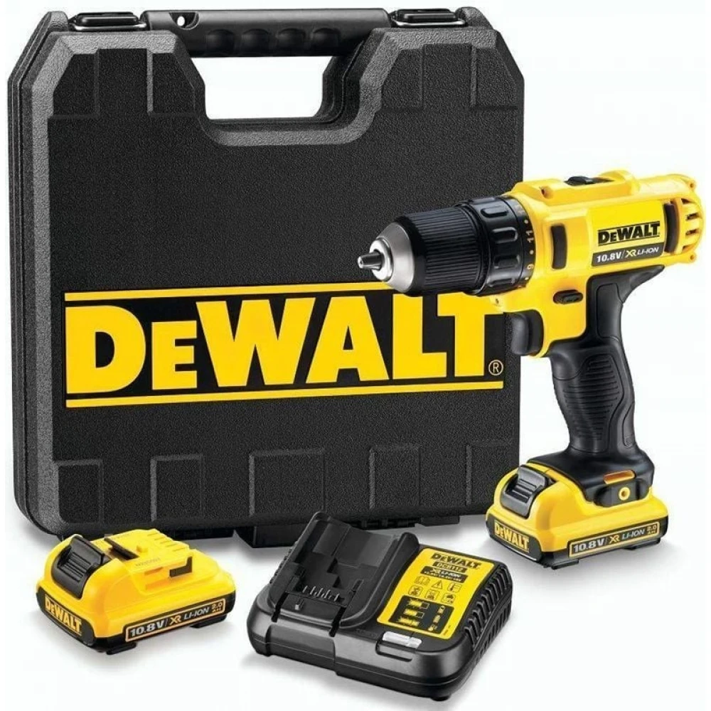 Акумулаторен винтоверт-бормашина, 12V, 2-скорости, DeWalt DCD710D2