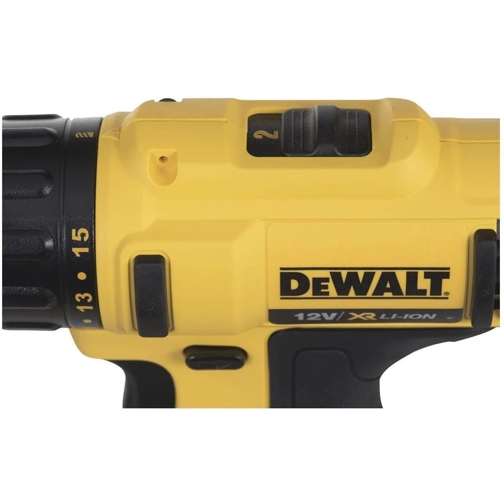 Акумулаторен винтоверт-бормашина, 12V, 2-скорости, DeWalt DCD710D2
