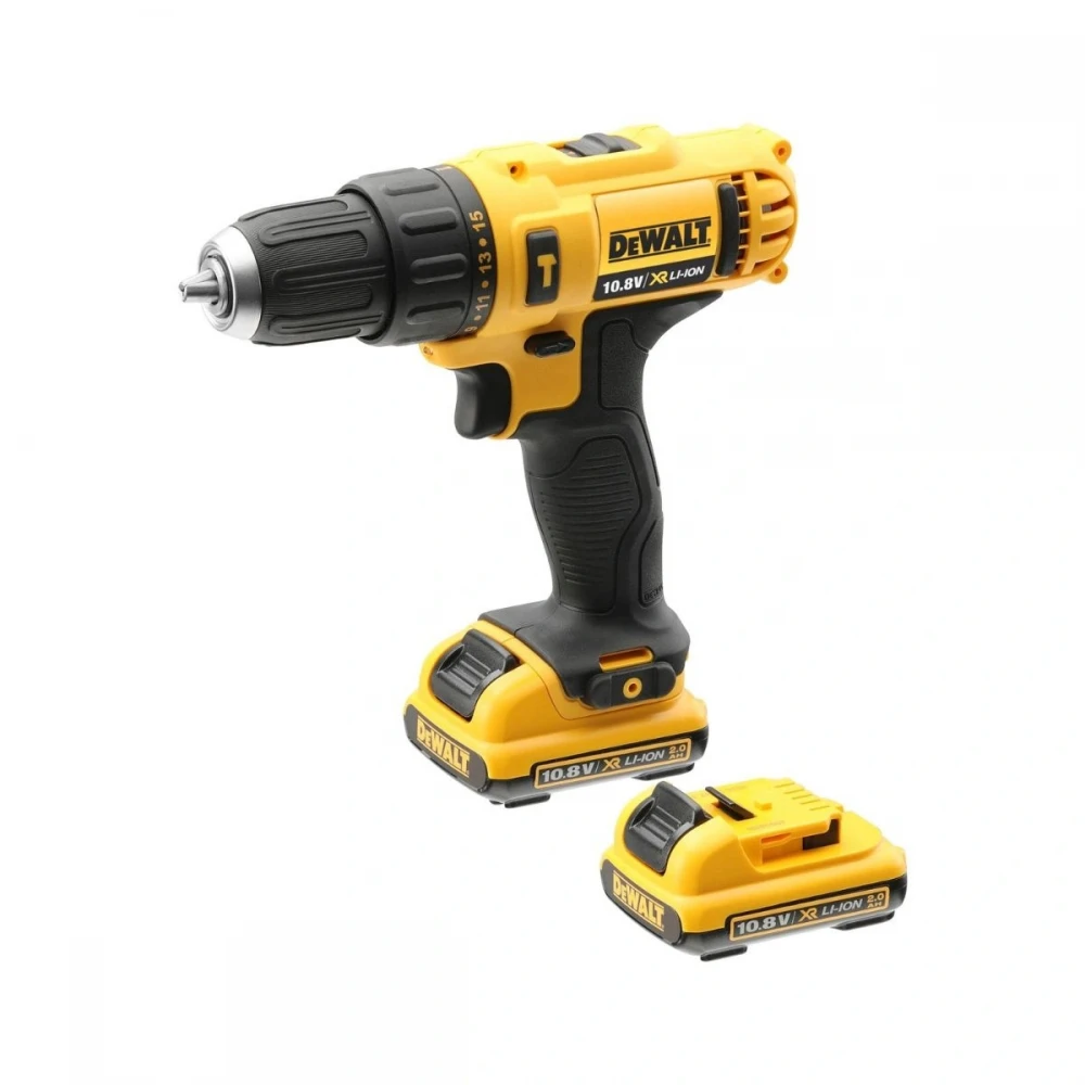 Акумулаторна бормашина 10.8 V, 30 Nm, DeWalt DCD716D2