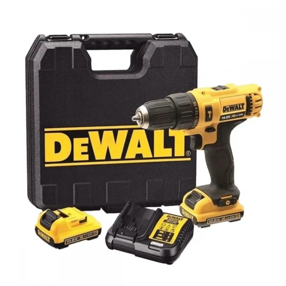 Акумулаторна бормашина 10.8 V, 30 Nm, DeWalt DCD716D2
