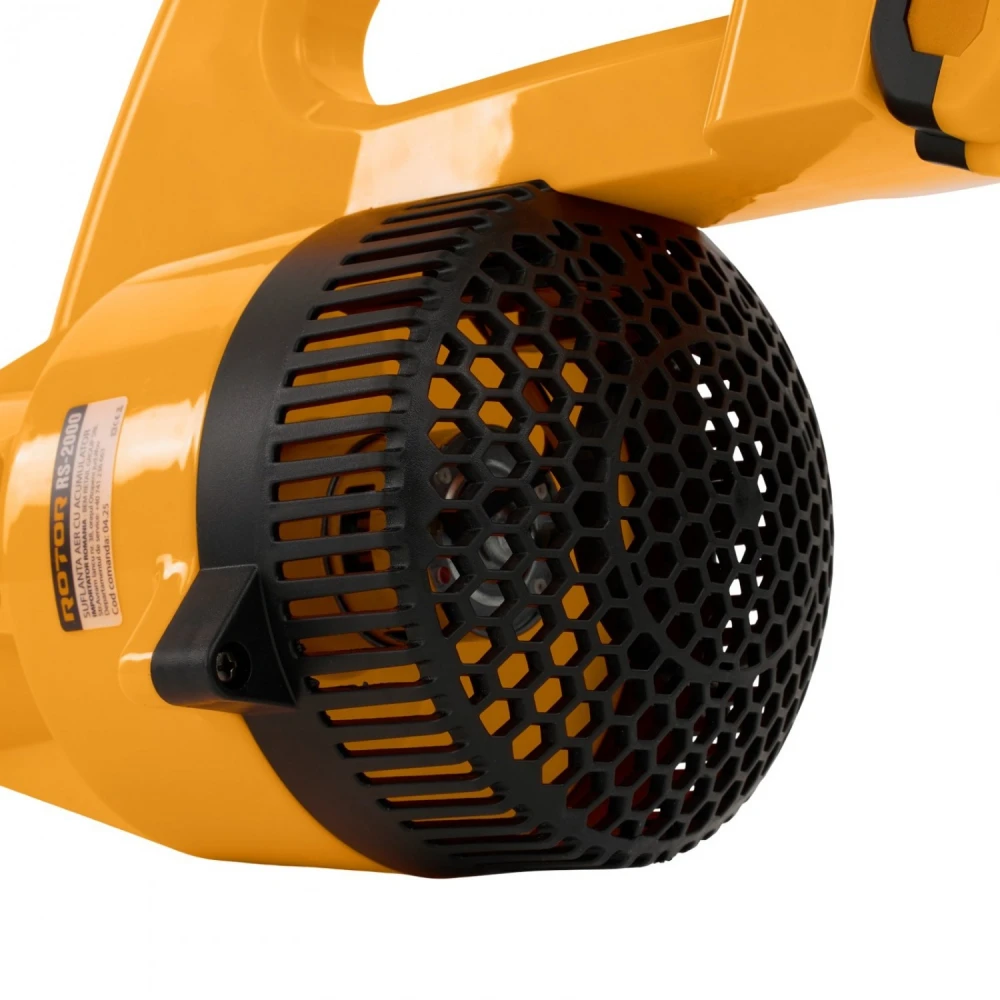 Акумулаторна духалка тип метла 21V, комплект батерия 21V 2Ah, зарядно - RS-2000